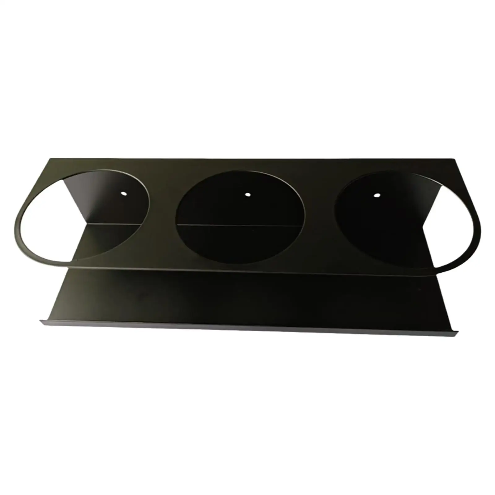 

Cup Holder Wall Mounted Smooth Non Scratch Water Bottle Organizer for Fridge Pantry Kitchen Easy to Clean Easy Installation