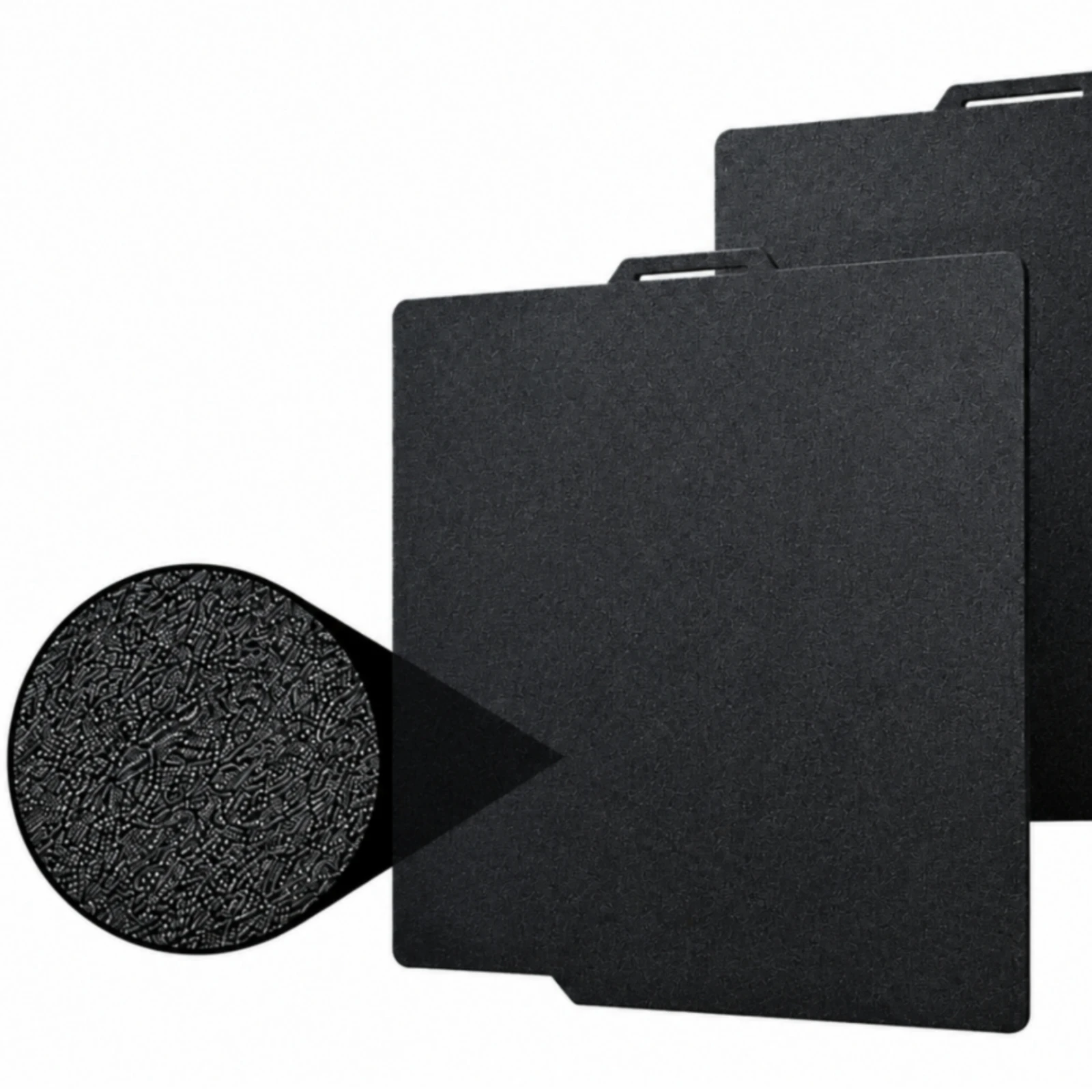 3D Printer Platform Long-Lasting 257x257mm PEI Build Plate with Alignment Tab Print Bed Warp-Warp-Resistant for Makers