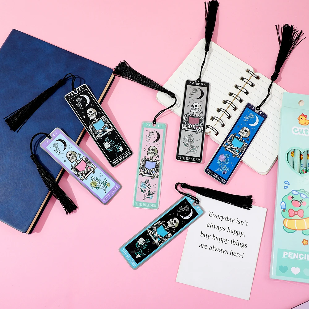 Marque-page à pampilles en aci - Resin Art Bookmark avis et prix