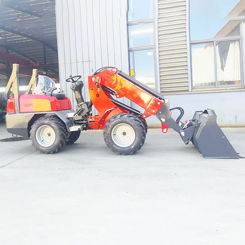 Customized KZL918 telescopic arm loader slip steering loader high-performance pump precision design loader