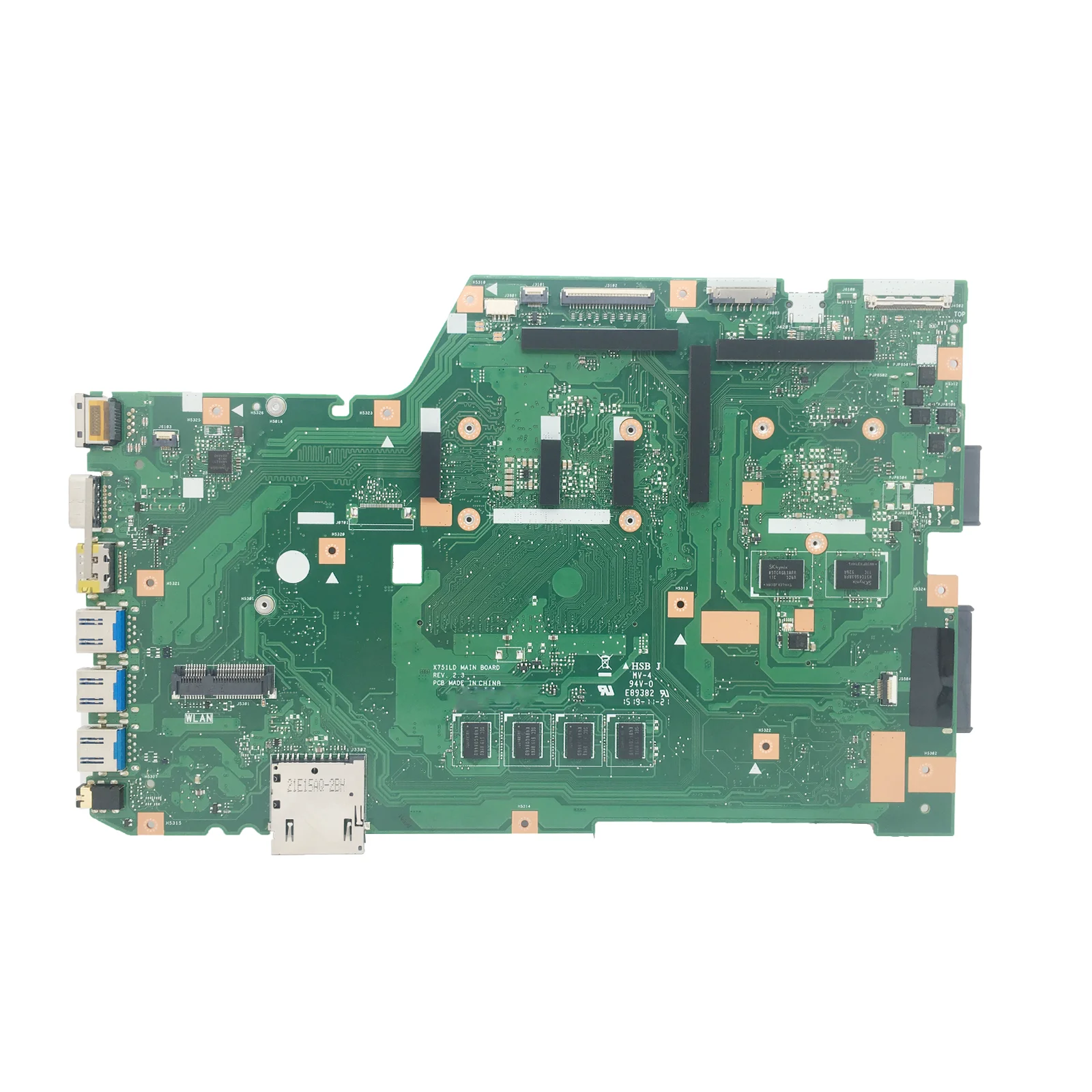 Imagem -04 - Kefu-placa-mãe Portátil para Asus Mainboard para X751la K751ld F751ldv X751ldv X751lj X751lb X751ln i3 i5 i7 4ª Geração Uma pm 4gb