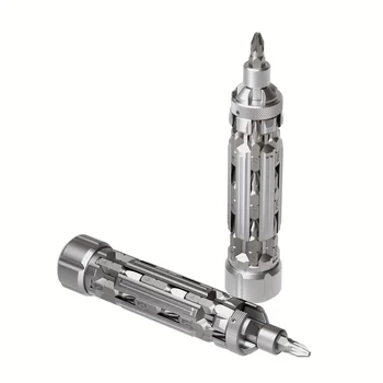 Galacok S1 EDC multifunctionele schroevendraaierset met magnetische Torx Phillips zeskantboor Draagbaar reparatiegereedschap voor buiten thuis