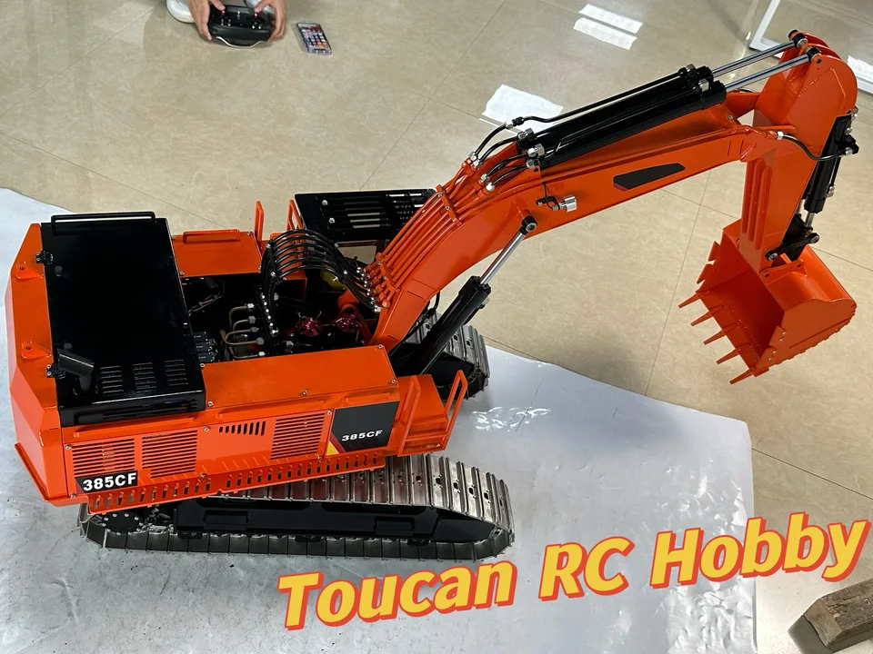 Ripper of 385CF RC Giant Excavator 1/8 Metal Heavy Duty Remte