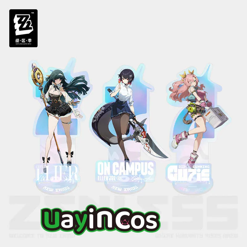 

Официальный оригинальный Zenless Zone Zero Astra Yao Ellen Joe, акриловая подставка, украшение для рабочего стола, аксессуары для кукол, аниме-игра, игрушка для детей Gif