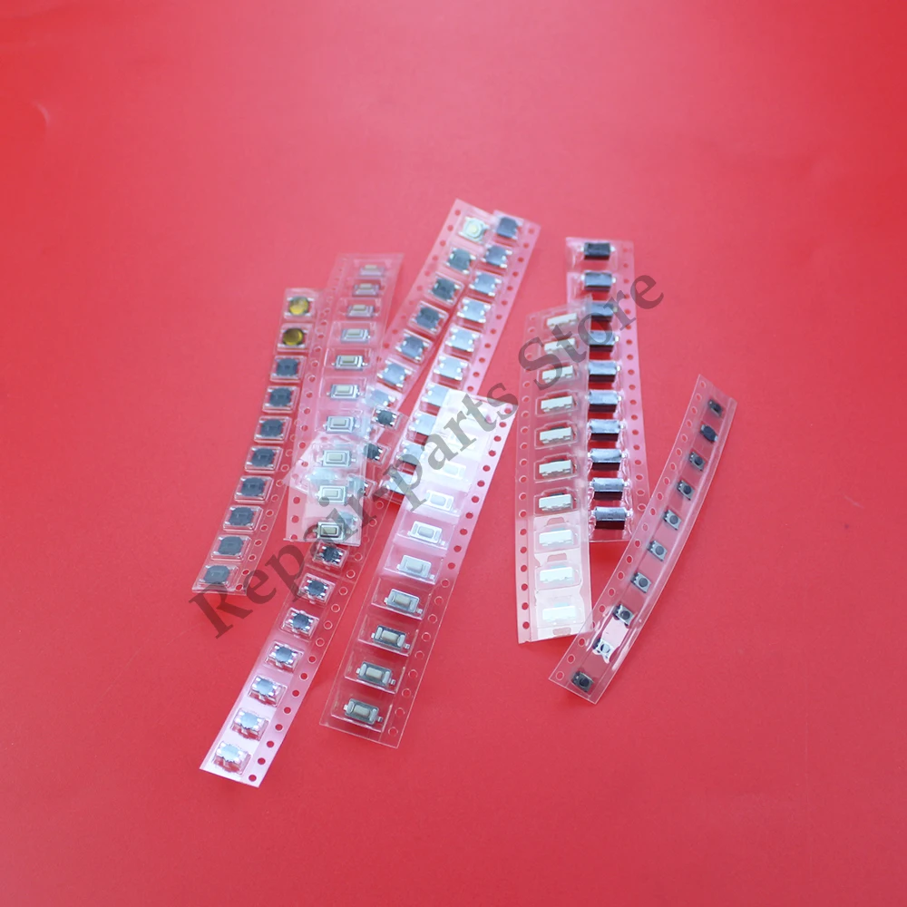 10 نماذج لحظة اللمس زر الضغط باللمس مفتاح مفاتيح عن بعد زر ميكروسويتش SMD مجموعة متنوعة الحياة