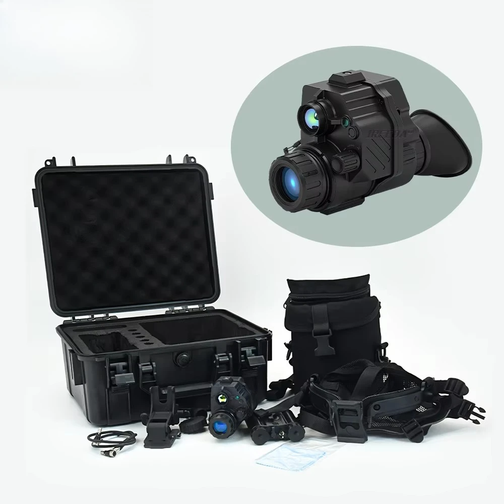 F-PVS14 Handheld Portable FOM1600+ IIT High Sensitivity Thermal Imaging Sensor Fusion Night Vision Thermal Monocular