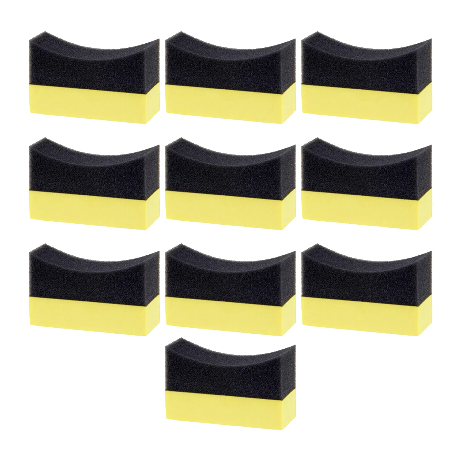 

10Pcs Car Wax Applicator Pads Pe Material Soft Tire Dressing Applicator Sponge for Quick Car Polishing Cleaning