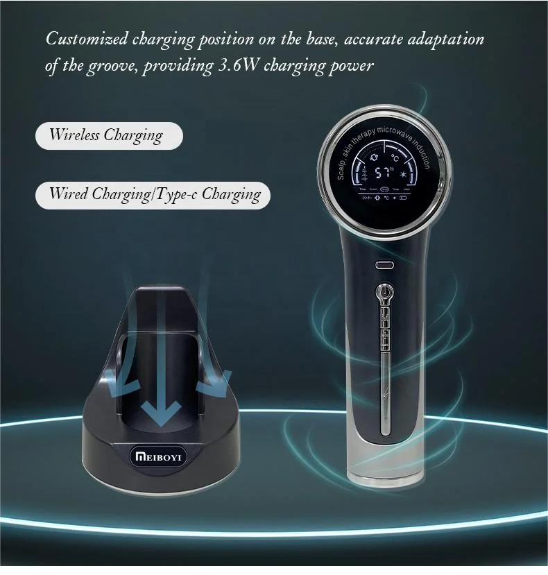 Multifunction Scalp Hair care Laser Comb Red Light Therapy EMS Vibration Heating Head Massager Brush Beauty Salons Home