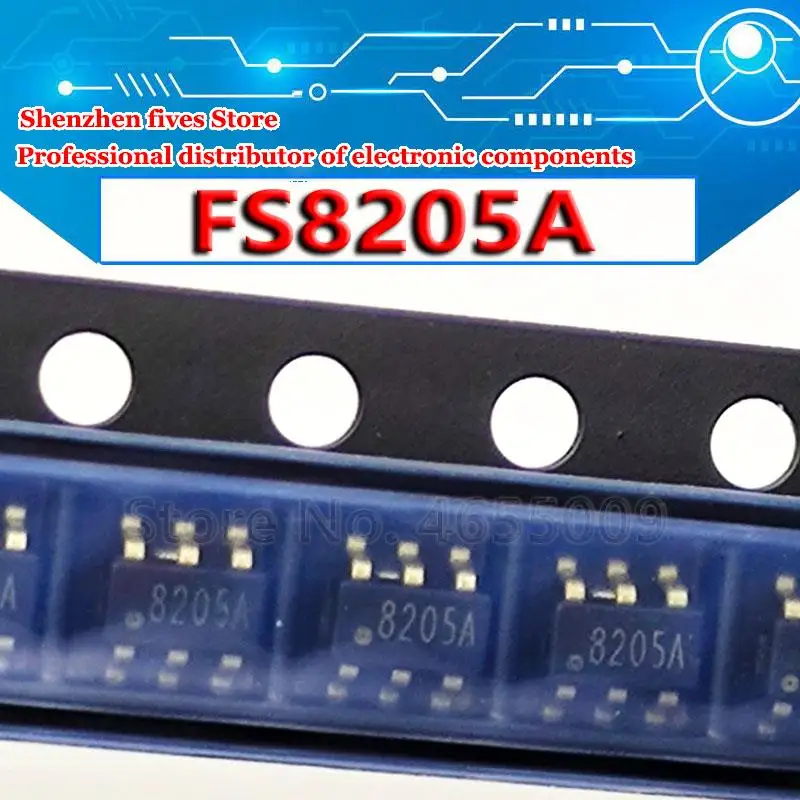 10-50PCS 8205 SOT23 8205A SOT CEG8205A FS8205A SOT23-6 SMD new and original IC Chipset