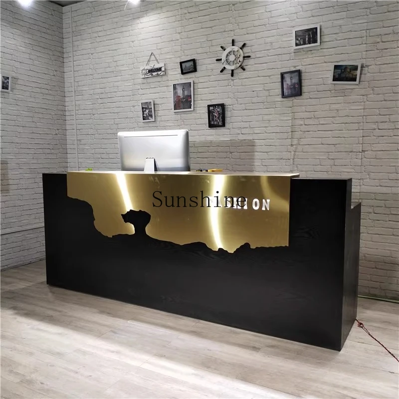 

Hair salon checkout page Hair salon dedicated work Bar computer office cabinet