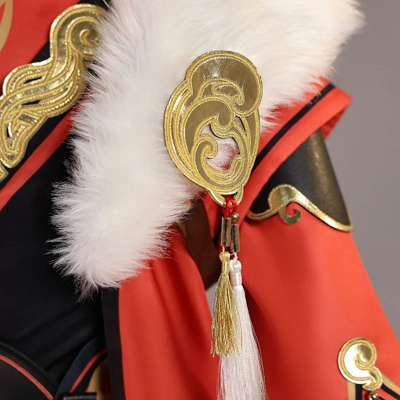 王の栄光 孫策 コスプレ - 靖山無武戦士コスチューム - 本格的なディテールを備えた男性用フルアニメロールプレイ衣装