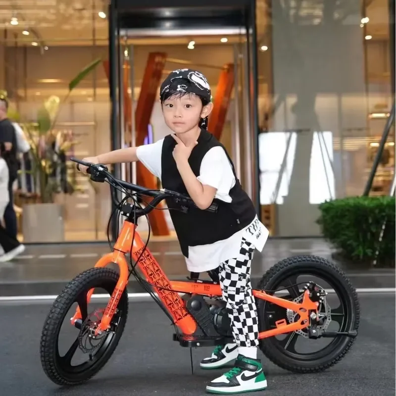 for Kids Electric Balance Scooter 12 16 Inch Off Road Hoverboard Two Wheel Self Balancing Vehicle Outdoor Sports Ride on Toy