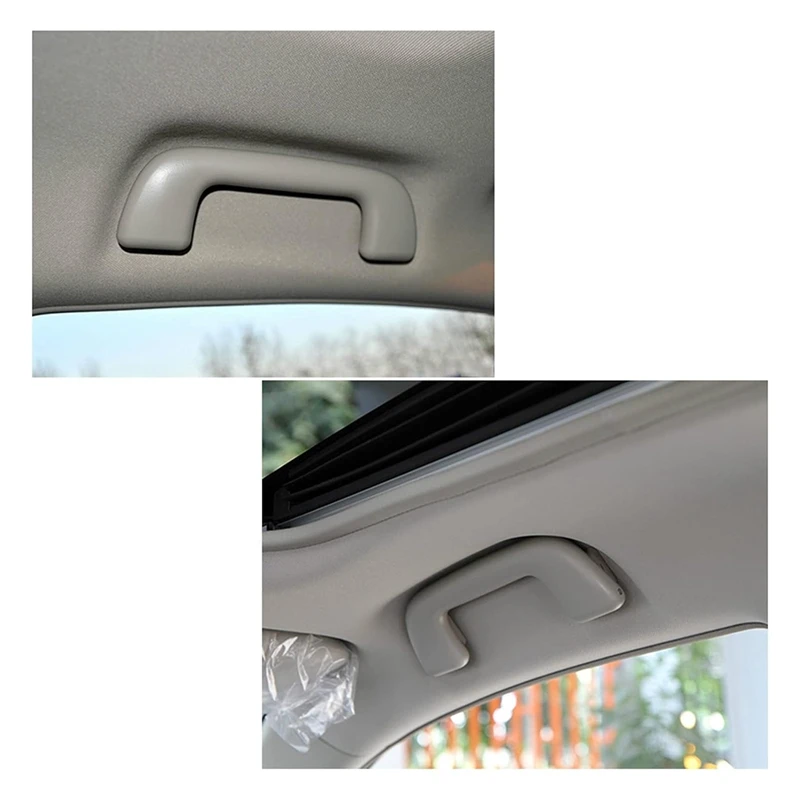 4Pcs Car Inner Roof Armrest Ceiling Pull Handle Door Safety Handle 74610-52020 For Toyota Corolla Yaris Prius