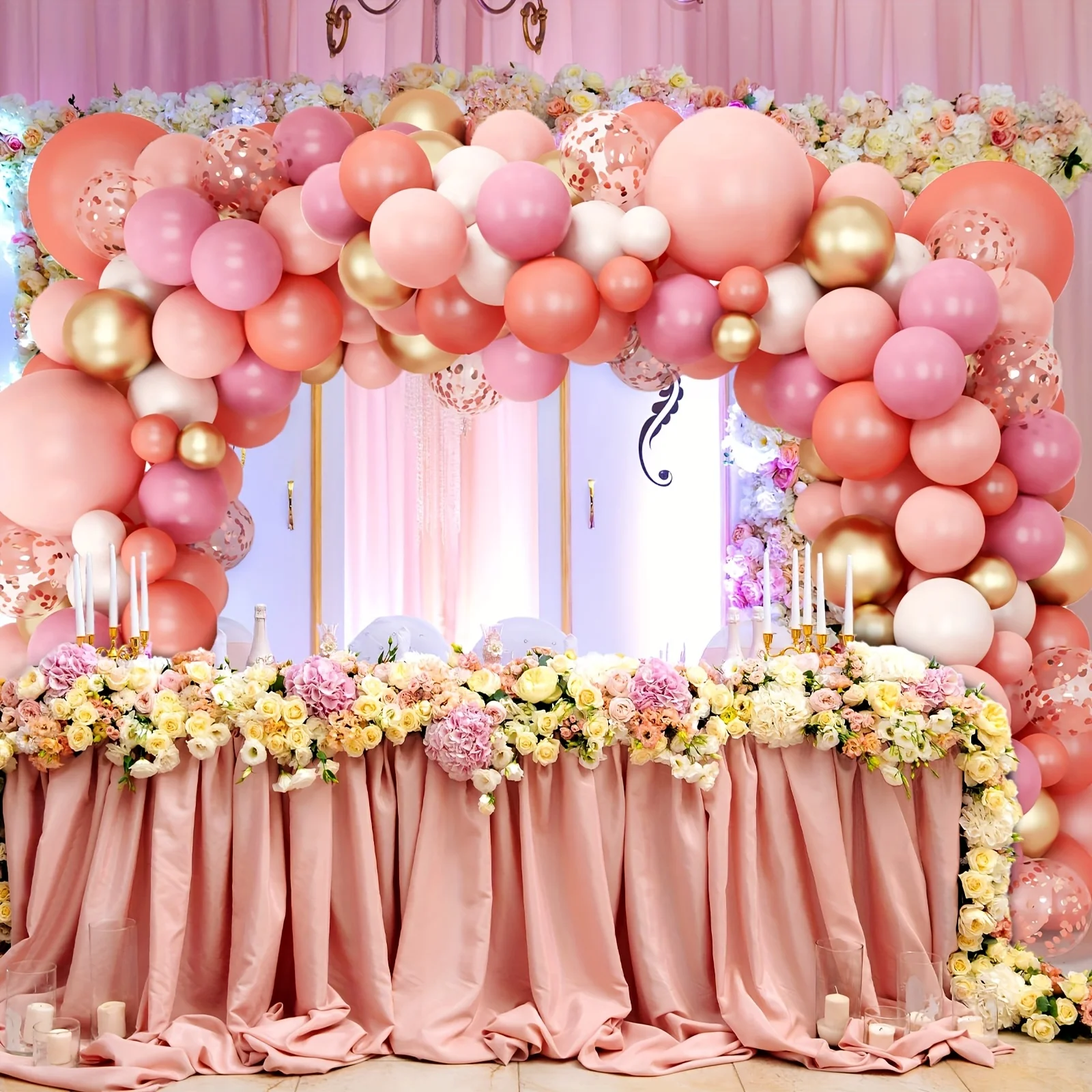 Wedding Balloon Arch - 157 Sets de Arcos de Globos