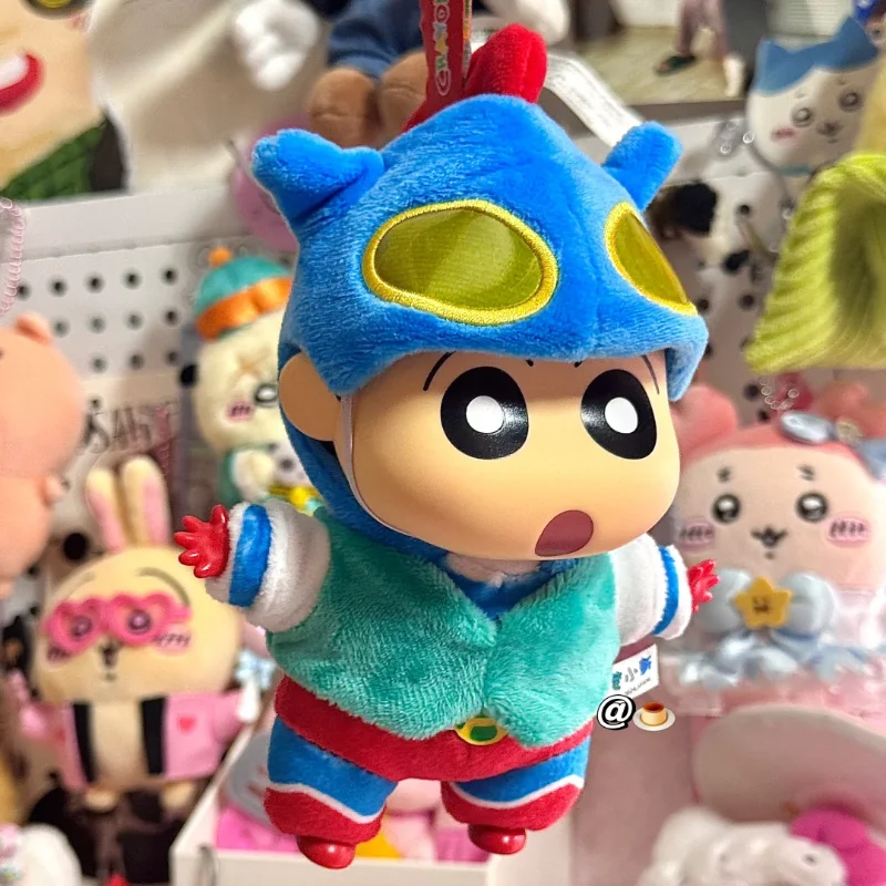 

Оригинальный карандаш Шин-Чан Plsy Party Series, виниловая плюшевая слепая коробка, шерстяная аниме-фигурка, на заказ Dressup Pendnat Mystery Box, подарок для мальчика