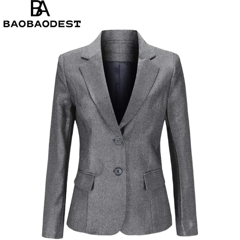 

"Women's Slim Fit Blazer Jacket - Custom Tailored Office Suit Jacket for Business Leisure | Lightweight Summer Blazer |Elegant