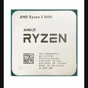 جديد AMD Ryzen 5 5600 R5 5600 معالج 3.5 جيجا هرتز 6 نوى 12 خيط وحدة المعالجة المركزية 7NM L3 = 32M 100-000000927 مقبس AM4 بدون مروحة أفضل 8 مبيعات مستعملة من Ryzen - رقم 1