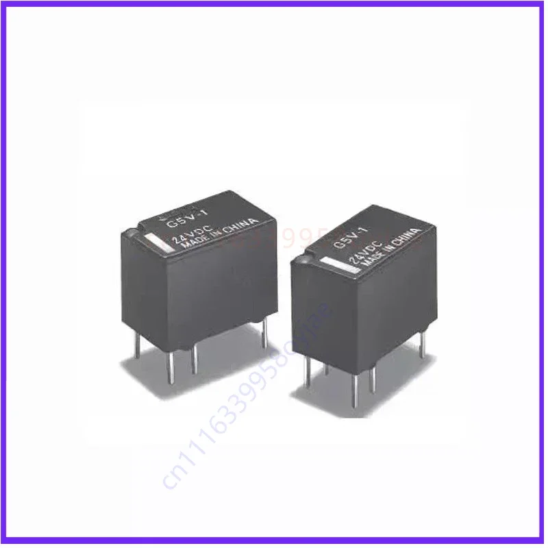 For Omron signal relay G5V-2-12VDC 2A 5 24V 6-pin G5V-1 micro size 10pcs