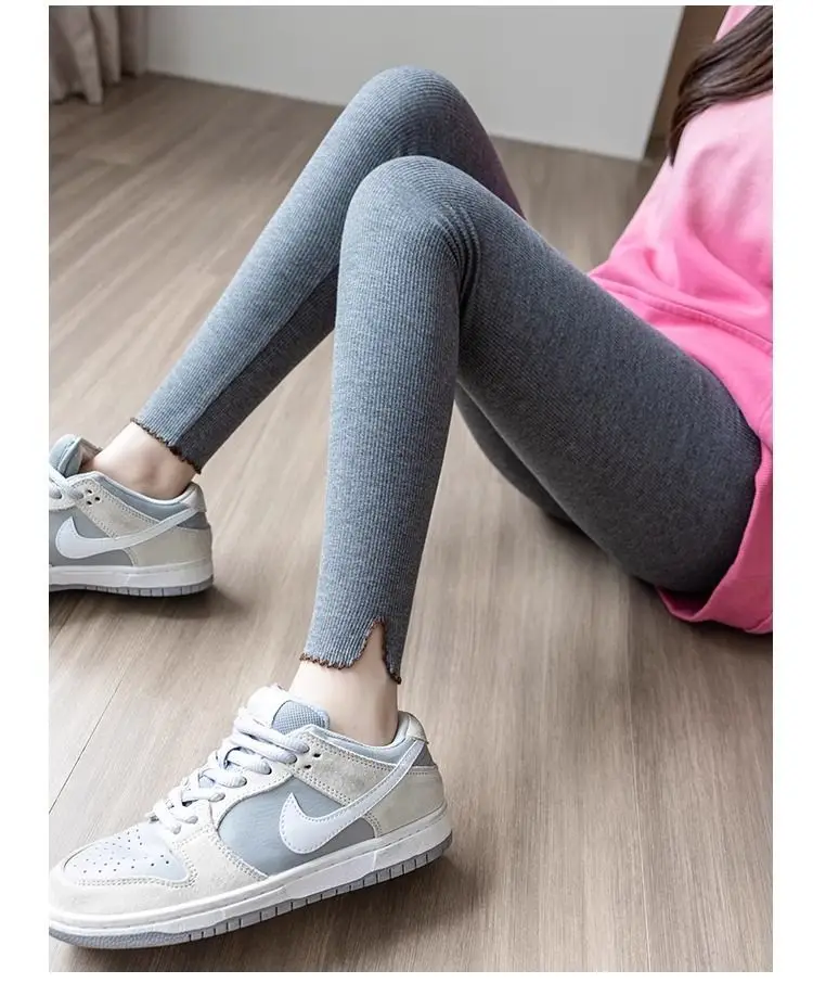 レディース ゴシック レギンス フットレス バム ローウエストバンド 速乾性 エレガント ミニマリスト ハイウエスト 速乾性 ストリートからジムまで着用可能 シーズンウェア