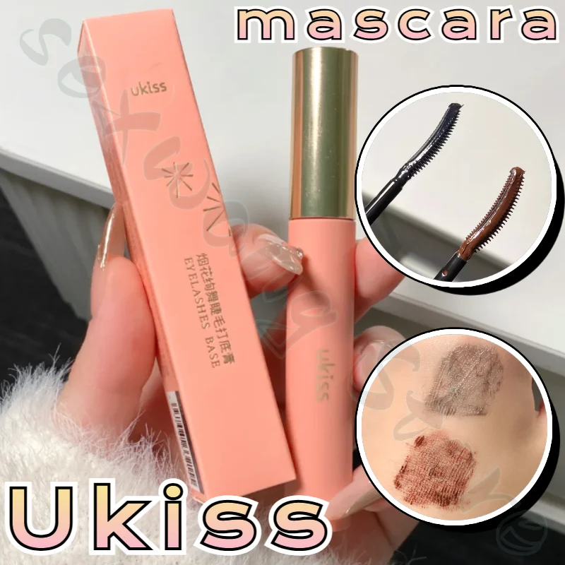 Ukiss Eyelash Primer, Slim and Curling, Long-lasting Makeup, Not Smudged, Not Easy To Come Off, Fine-tip Shaping Mascara