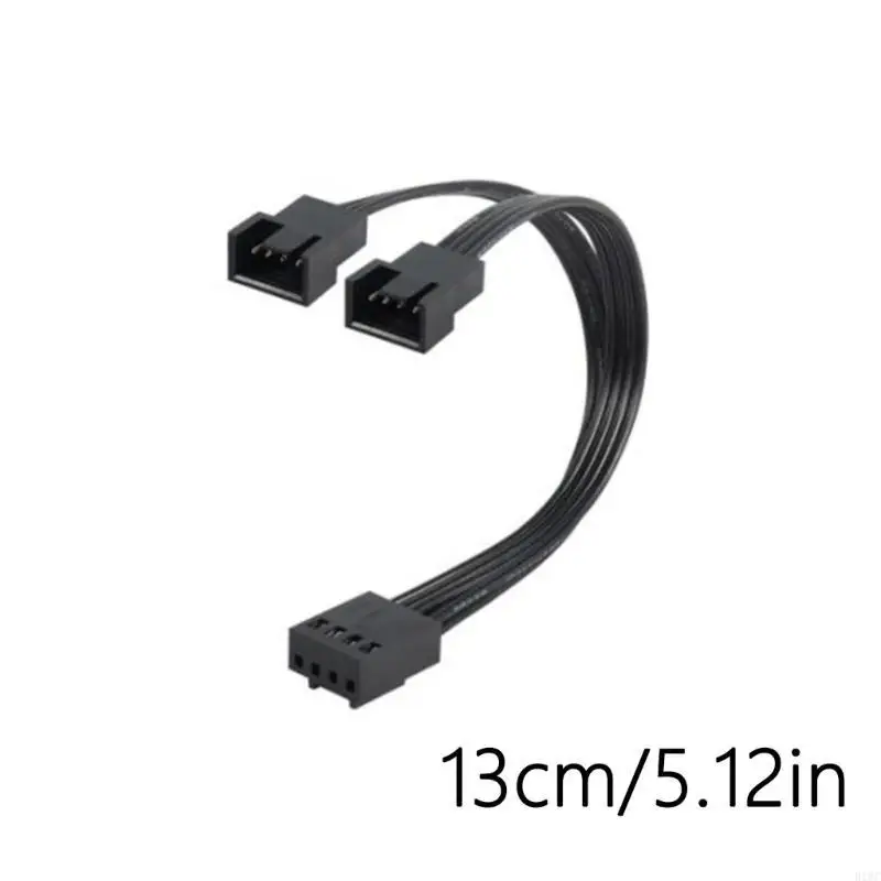 4PIN Adapter Cable 1-2 Computer CPU ЦП Сплиттер ПК Удлиняющий вентилятор