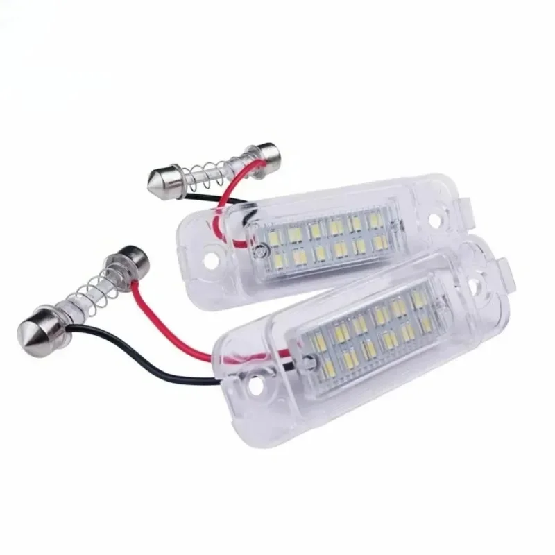 For 2x Canbus White LED License Number Plate Light Lamps M GL R Class W164 X164 W251 2pcs