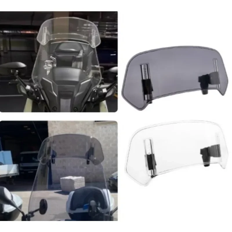 

Motorcycle Windshield Extension Adjustable Spoiler Deflector For HONDA CB400X CB500X NT1100 XL750 Transalp ADV 150，General