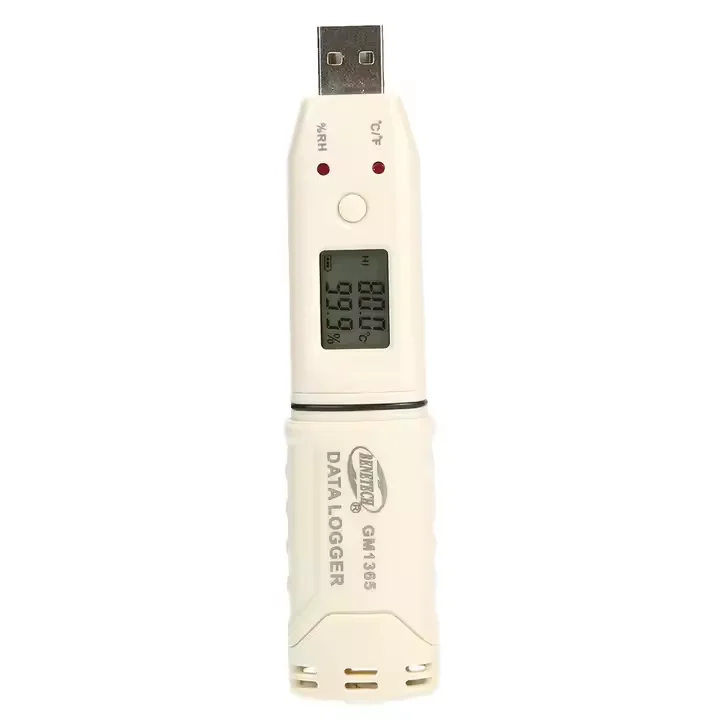 GM1365 Digital USB Flash Disk Pen Thermometer Temperature and Humidity Recorder with 1-Year Warranty