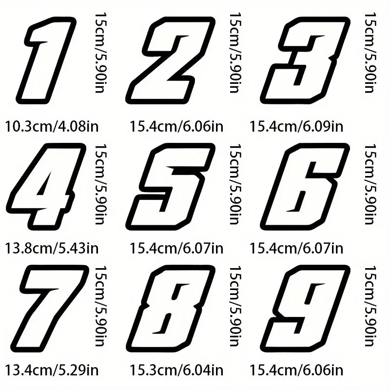 Motorsport 521 Racing Number Vinyl Decal Durable Sticker for Jeep Laptop Fridge Luggage Car Vehicle Customization Decor Style