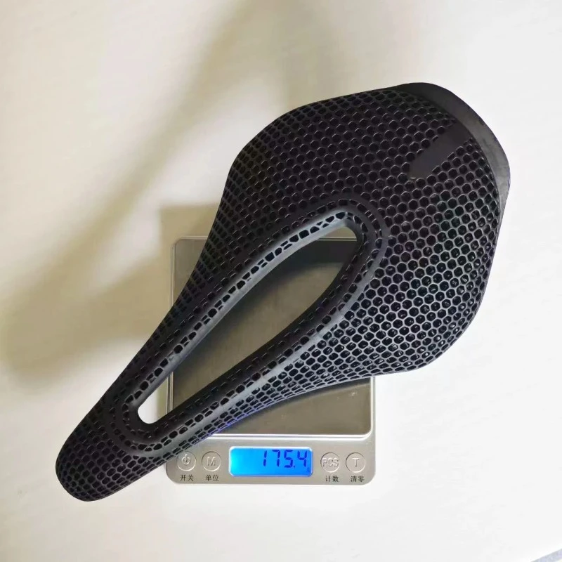 

3D printed carbon bicycle saddle ultralight road MTB racing seat cushion safety ventilation bicycle seat accessories