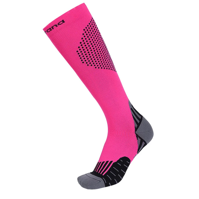 Sports Breathable Pressure Socks Marathon Running Socks Calf Compression Football Socks