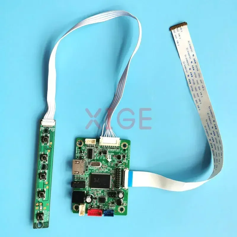 

DIY комплект для B156XTN07.1 B156XTN08.1/8.2 1366x768 панель ноутбука, совместимая с HDMI 15,6 дюйма, светодиодная матрица, 30-контактная плата контроллера драйвера EDP