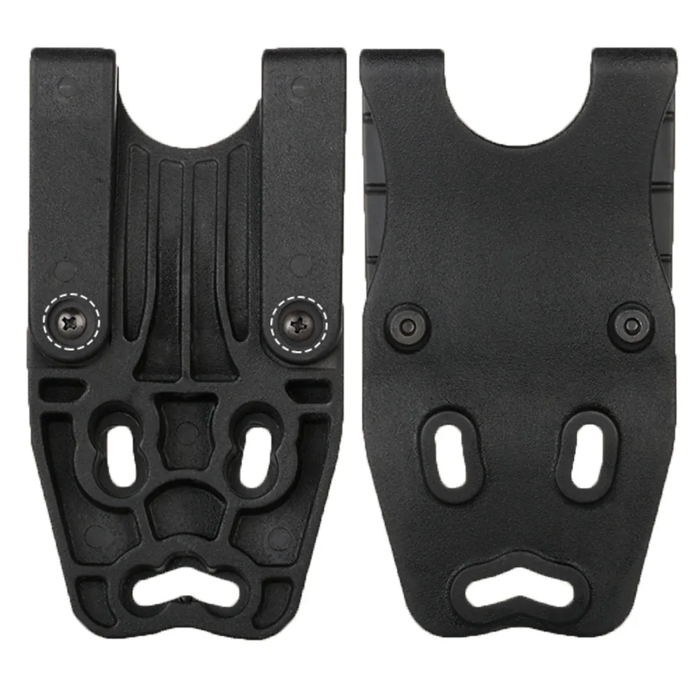 Quick-Draw Tactical Belt Holster Mounted On The Waist Holster Compatible With The Backplate For Quick And Easy Access