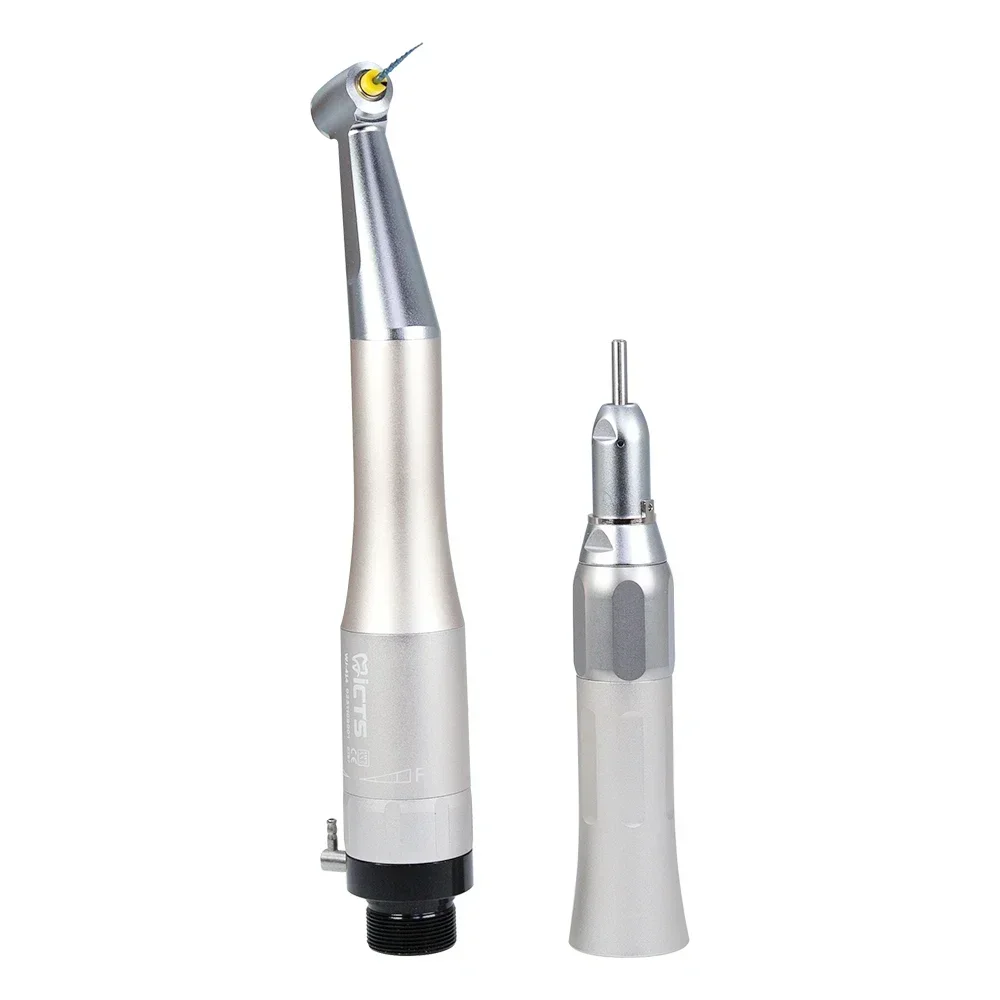 

FX Dental Low Speed Handpiece, 2/4-Hole Motor, External Spray Short Light Integrated Design Ergonomic Contra Angle Dentist Tips