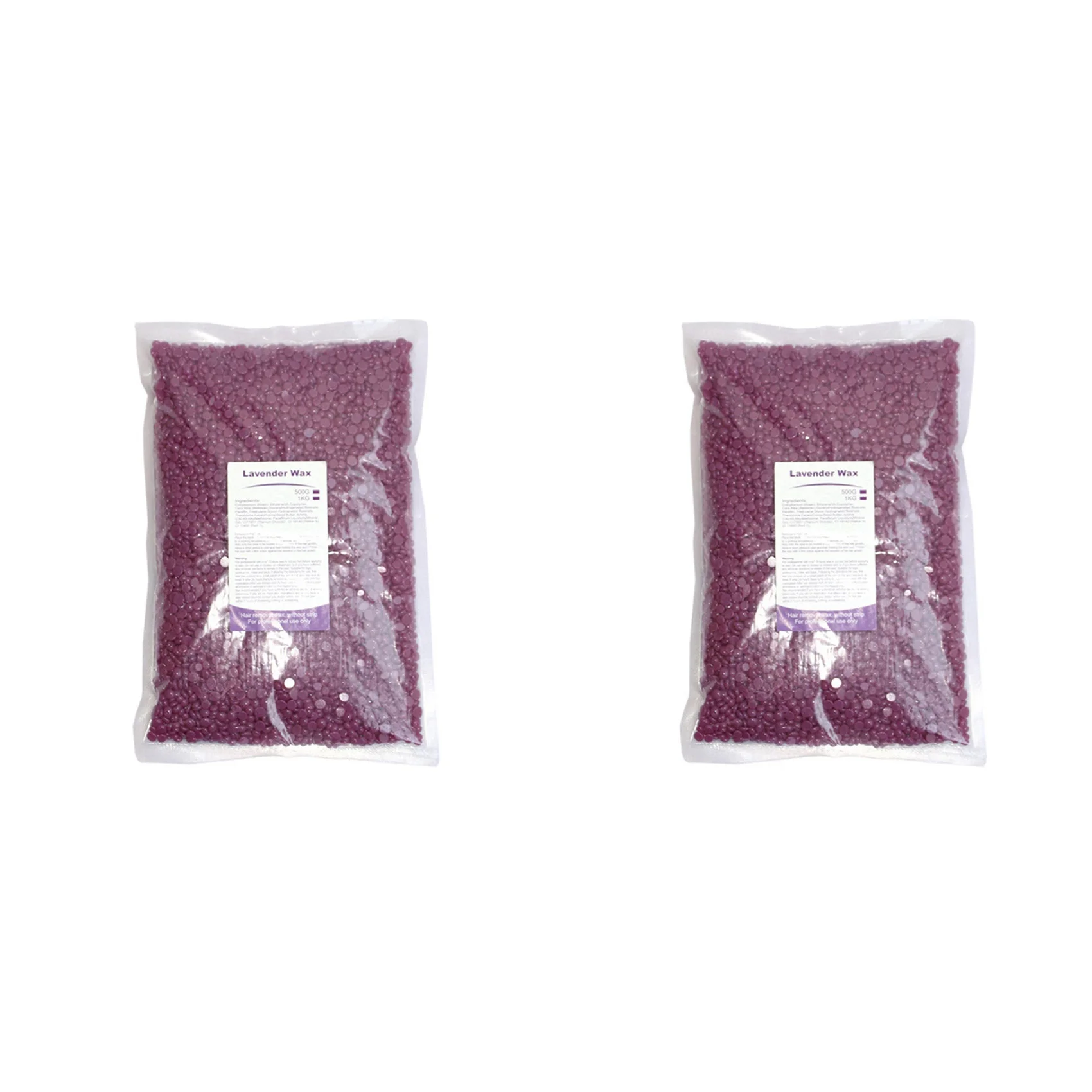 【مخزون】2X 500G حبوب شمع لإزالة الشعر لكامل الجسم خرز شمع مزيل الشعر الصلب لنمط آلة سخان الشمع 3