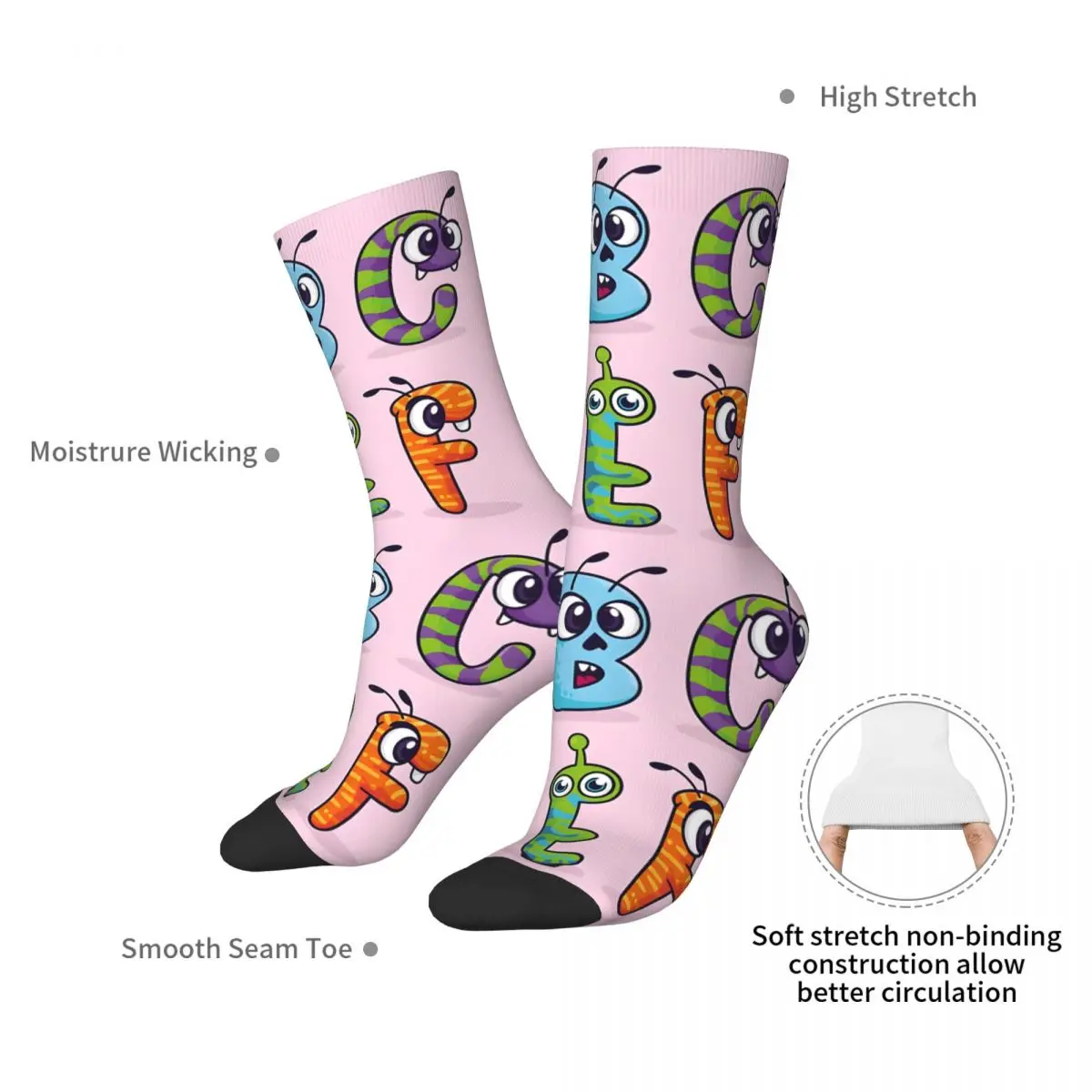 Abc Männer Frauen Socken wind dichte Neuheit Frühling Sommer Herbst Winter Strümpfe Geschenk