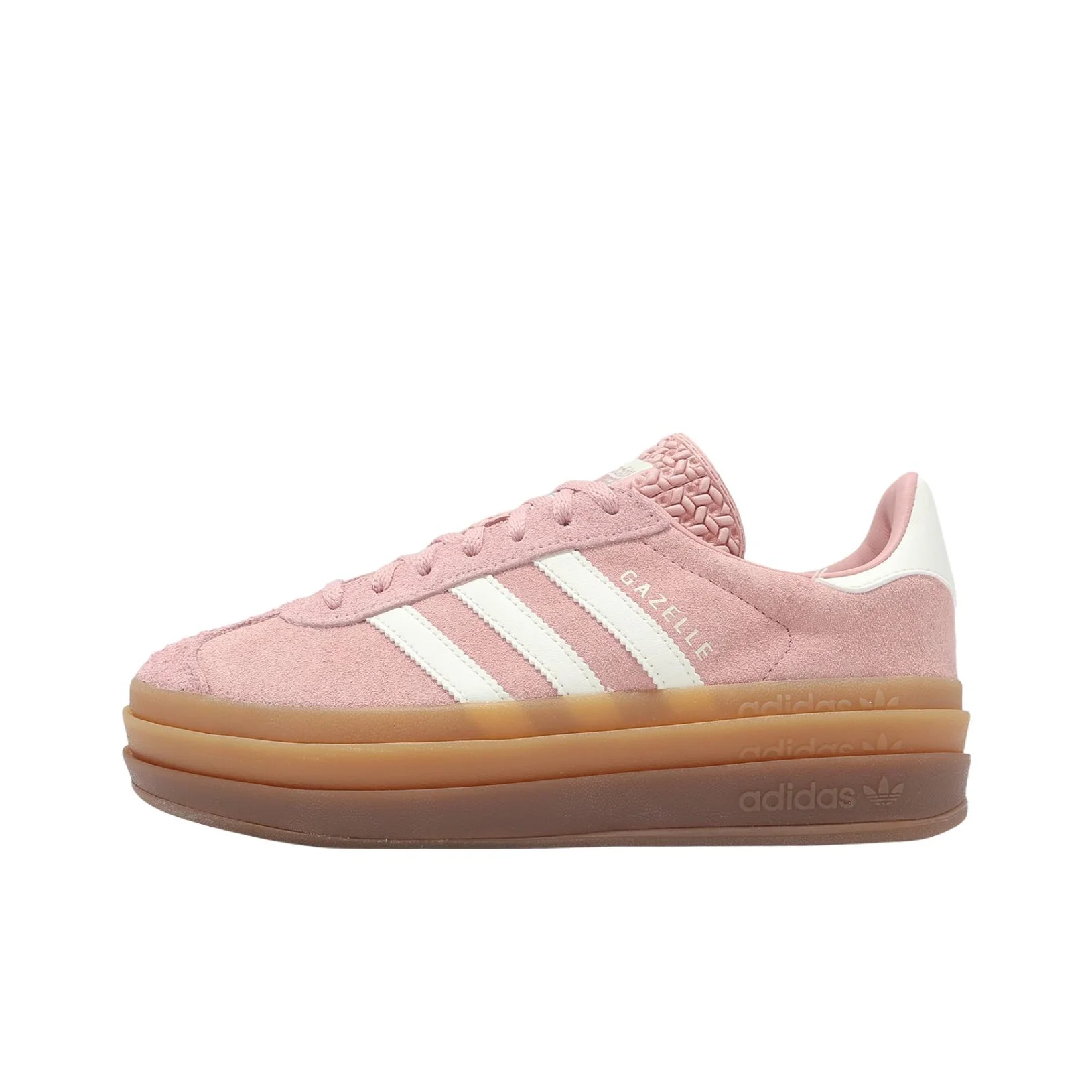 Adidas Originals GAZELLE BOLD Low top Skateboard Shoes Women's Pink JS3903