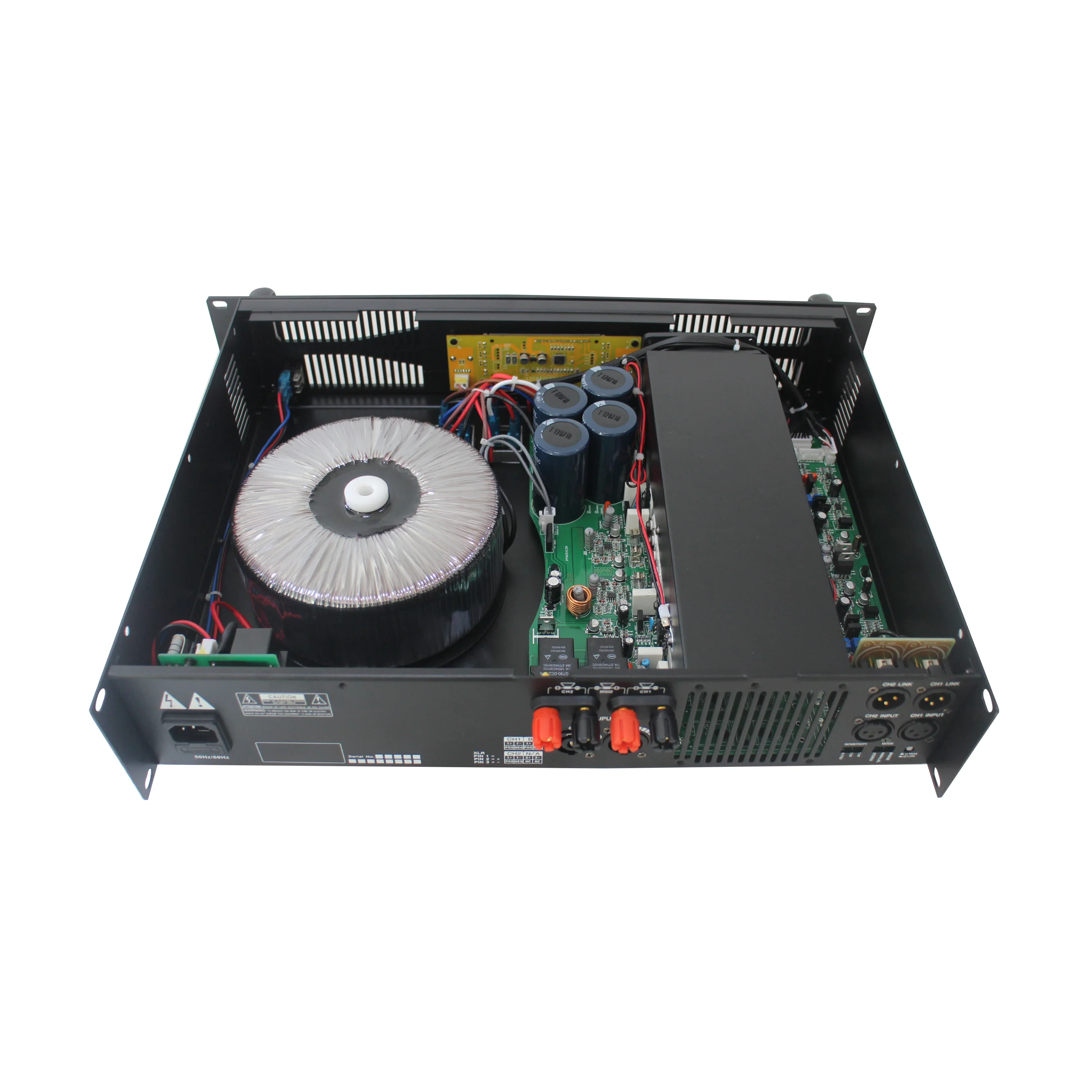 High Performance Top Seller Manufacture 400Wx2 Professional Power Amplifier Powerful PA Amplifier With 2 Zones