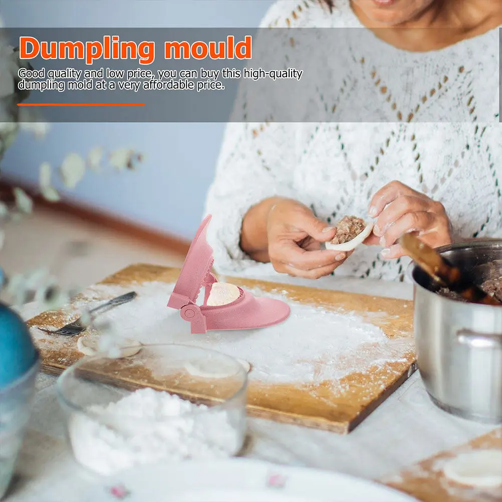 Molde para Hacer Dumplings (2 Piezas), Prensa Profesional para Dumplings Chinos, para Hacer Raviolis y Empanadillas Perfectas, Utensilio de Cocina