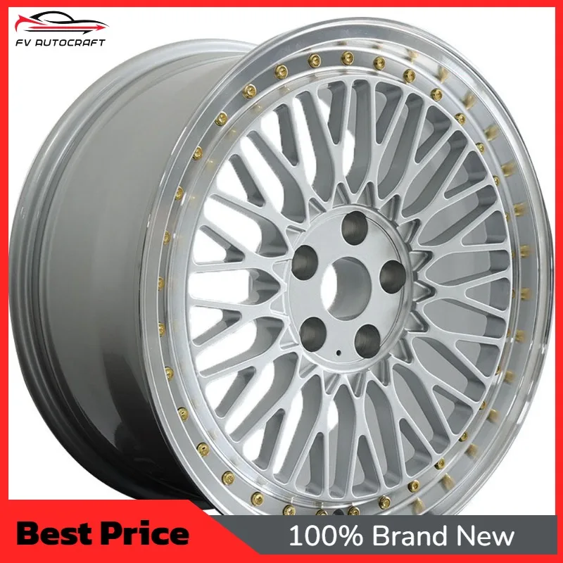 【2026】Factory Supply 17 Inch Polished Aluminum Forged Alloy Car Wheel New 5x114.3 PCD For Racing Cars With Multiple Colors