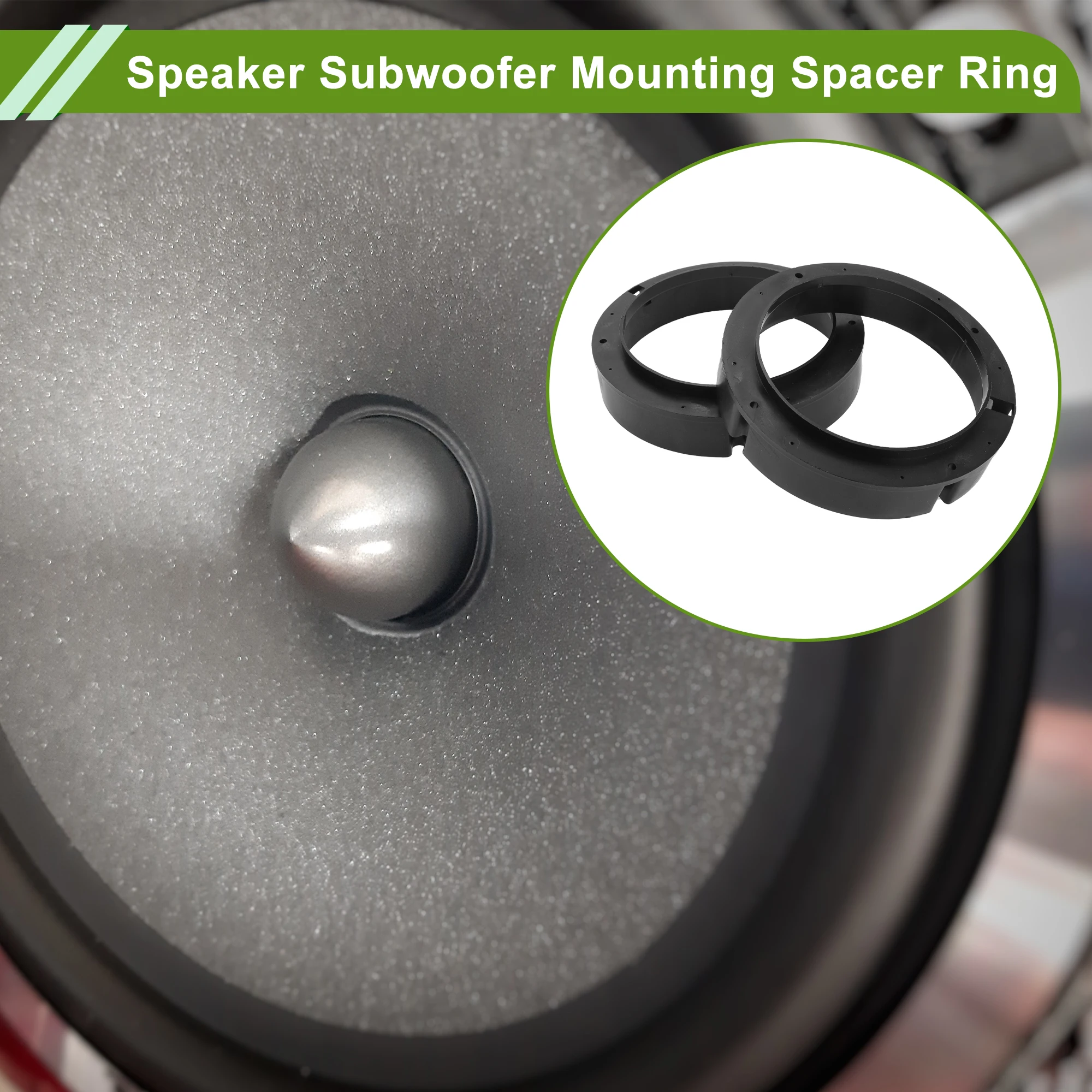 UXCELL Speaker Spacer Ring Tweeter Speaker Spacer Adapter for Volkswagen Golf 2 Pcs