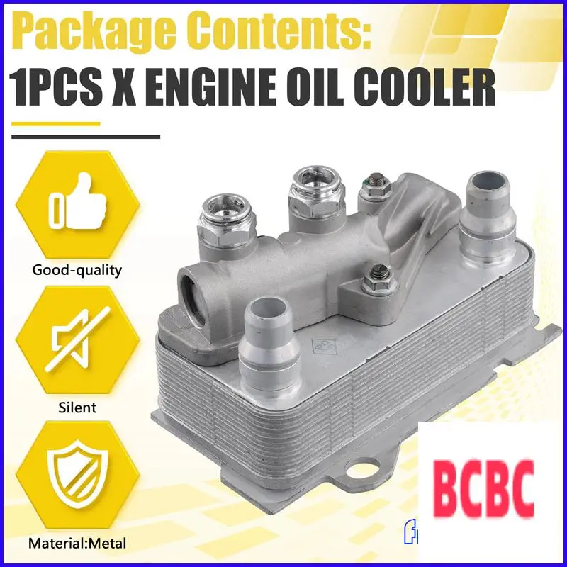 

BB-A0995001900 995001900 New Car Engine Oil Cooler For Mercedes-Benz W205 A205 C205 S205 S213 C253 C217 2014-2018