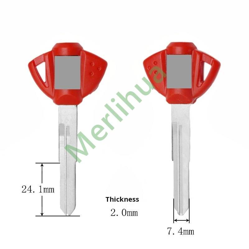مفتاح الدراجة النارية، مناسب لـ: دراجة نارية سوزوكي مقاس R صغيرة BK K7 K8 GSXR600 مفتاح أداة الأقفال فارغ (يمكن تثبيت الرقائق)