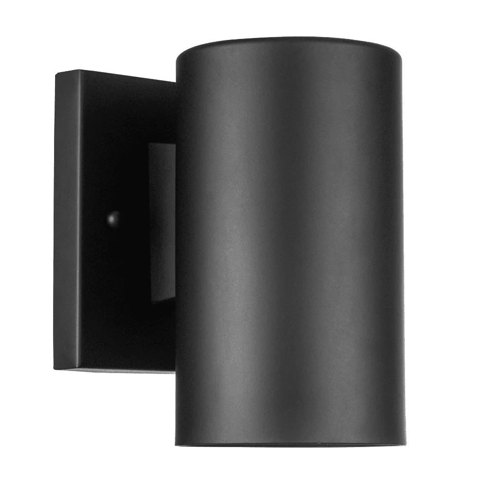 Modern Outdoor LED Wall Light Wet Rated Cylindrical Design Stylish Fixture Patio Garden Entryway E26 Bulb Compatible Easy