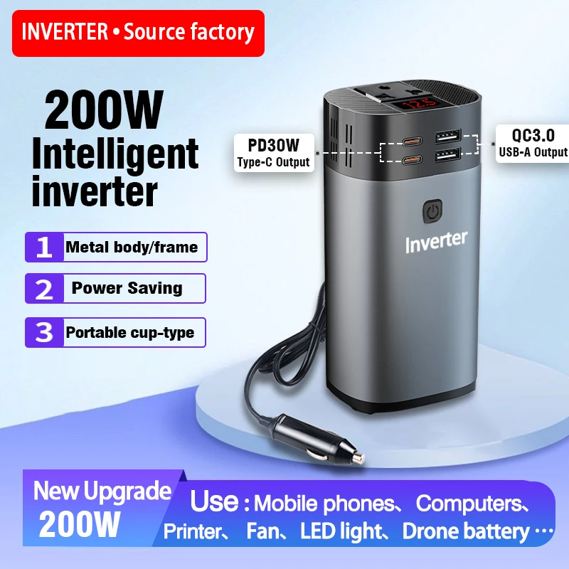 200W Car Ac Power I…