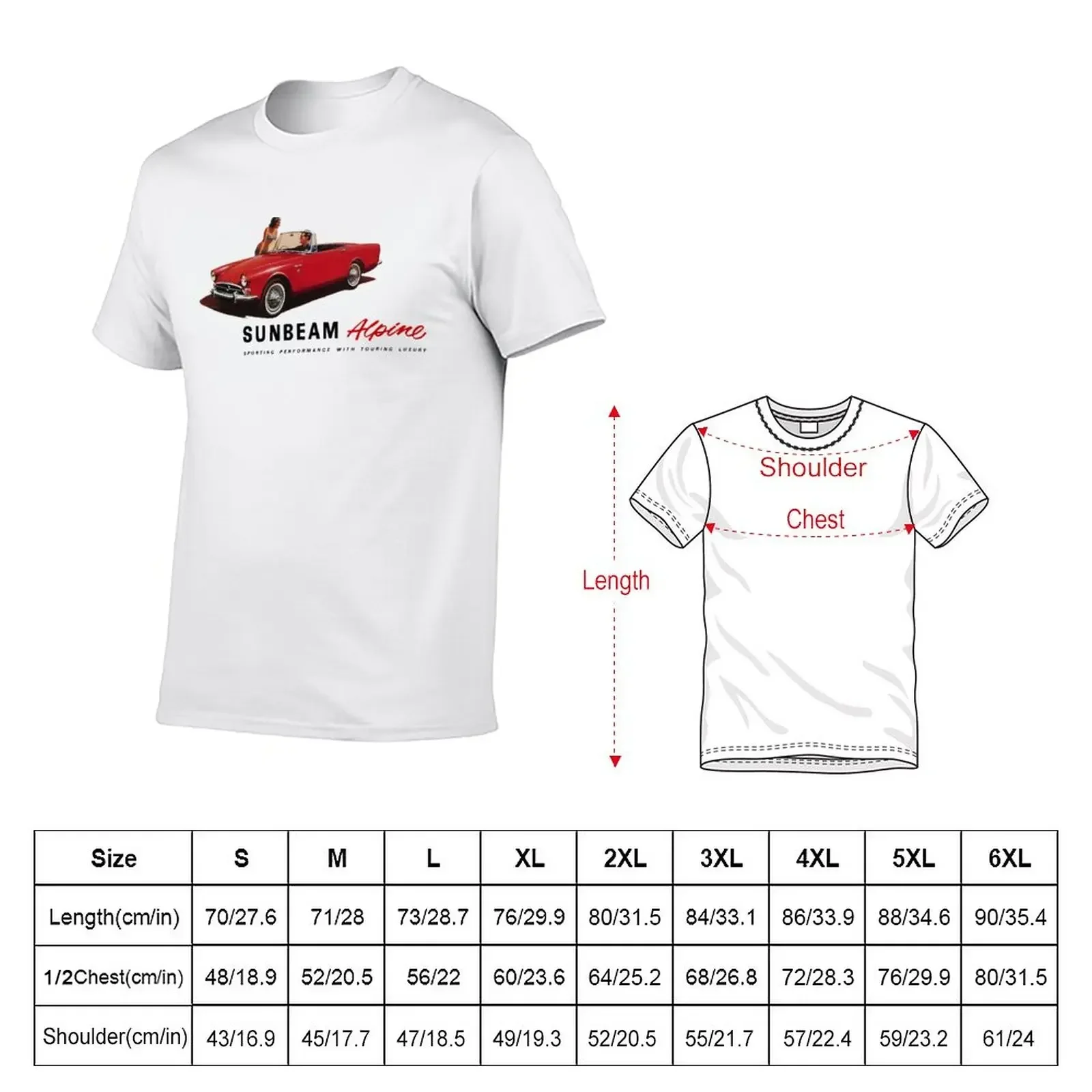 SUNBEAM ALPINE T-Shirt kawaii clothes quick drying heavy weight t shirts for men