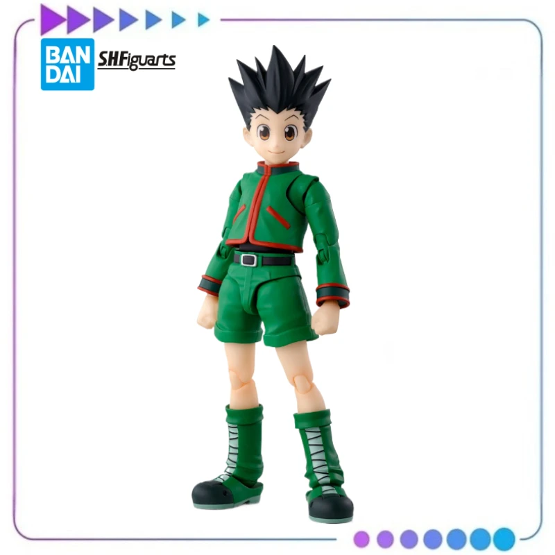 【Оригинал】Bandai SHF HUNTER×HUNTER Gon Freecss Модель игрушки