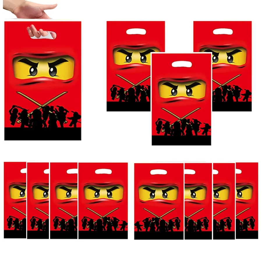 Ninjago Party Dekorationen Teller Becher Geschirr Tortendekoration Servietten Geschenke Geburtstagsparty-Zubehör Hochzeitszubehör Belohnungen Preise – Detail 18