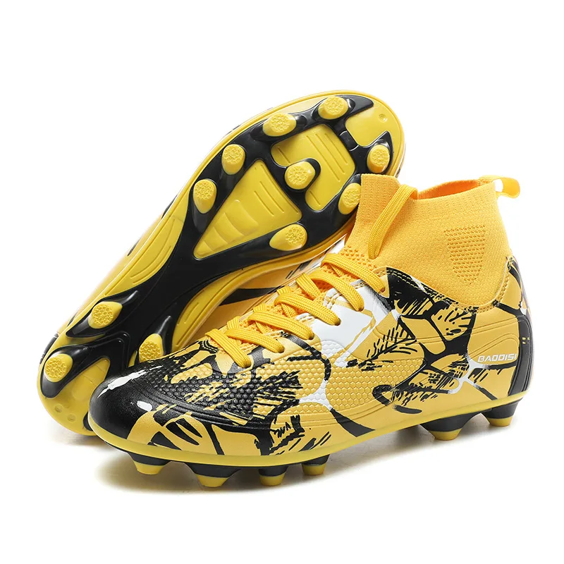 Picture 6: New Children Soccer Boots Sports Society Field Boy Football Shoes Futsal Fast Indoor Sneaker Original Ankle Cleats Football Boot