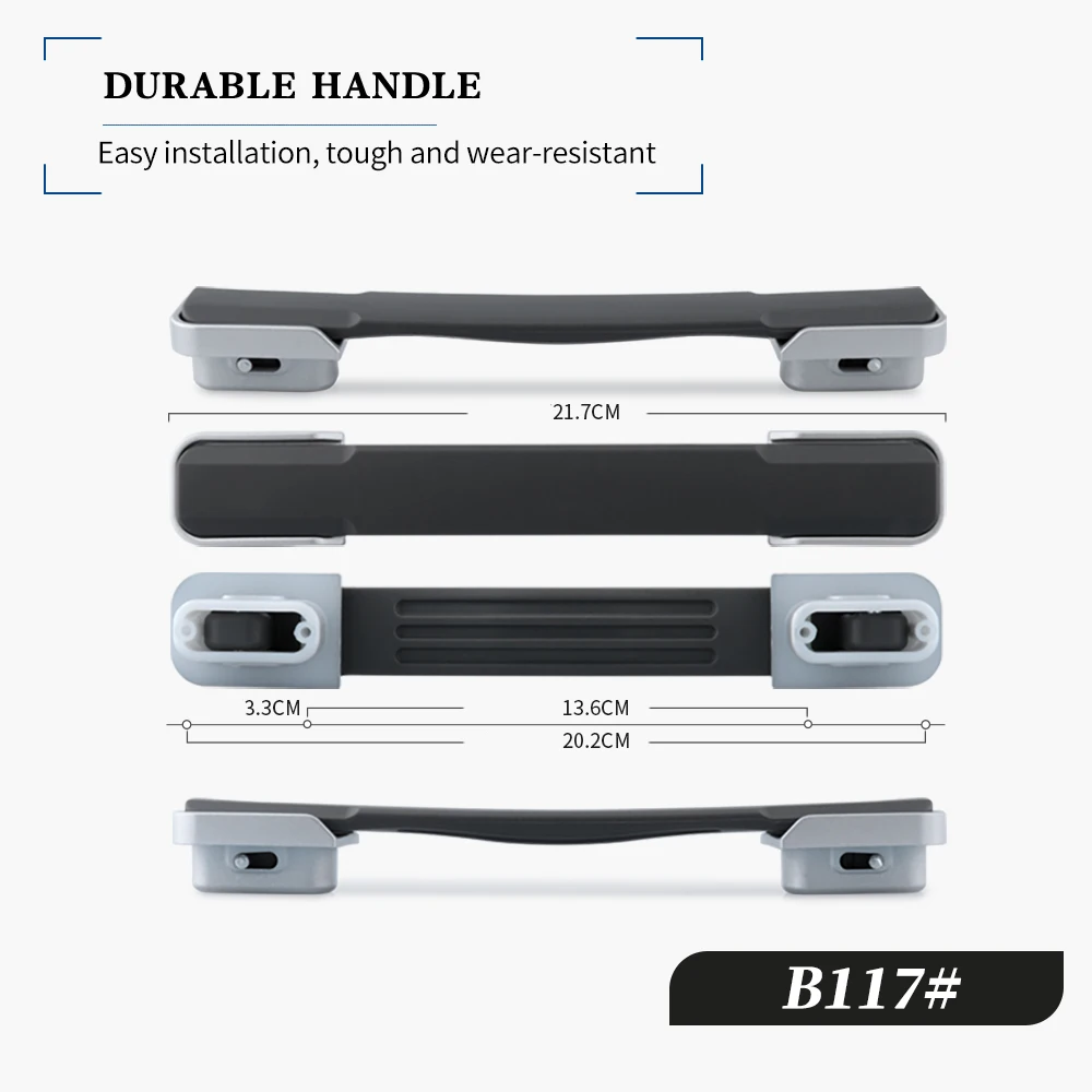 Gepäck Hardware Koffer Reparatur Teile Griff Reise Fall Pull Koffer Hand Tragen Allgemeine Griff – Detail 15